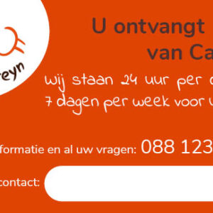 250 Contactkaartjes voor klanten
