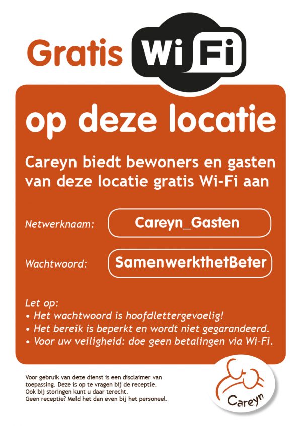 5 Affiches gratis WiFi