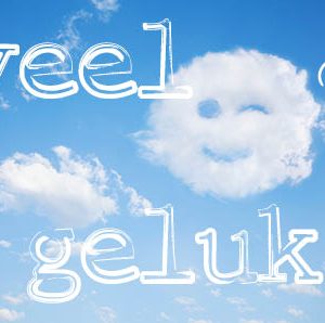 25 wenskaartjes 'veel geluk'