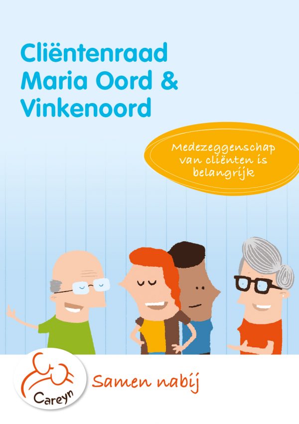25 Folders Cliëntenraad Maria-Oord Vinkenoord