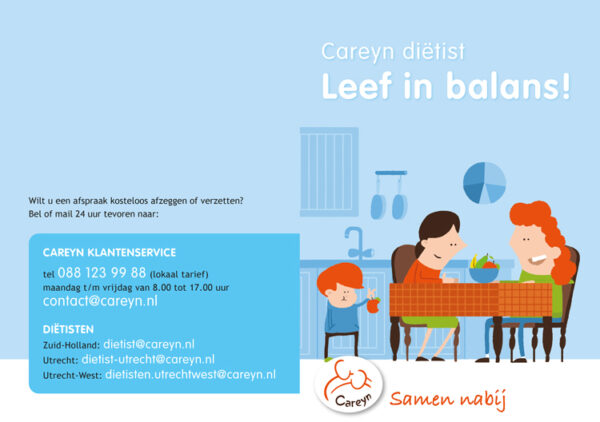 25 Afspraakkaarten Diëtisten