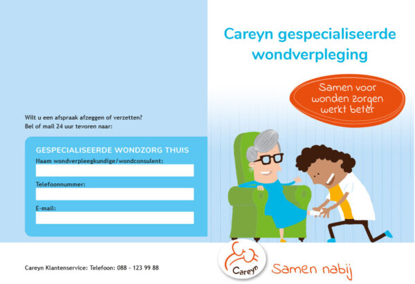 25 Afspraakkaarten Wondverpleegkundigen (DWO/NWN)